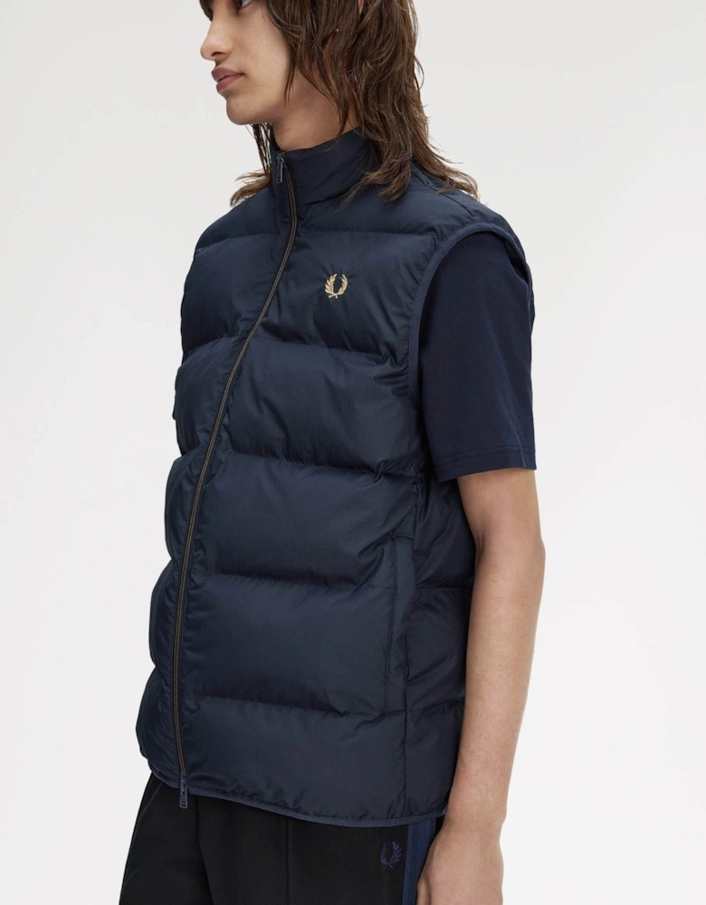 Mens Padded Gilet - Navy 608