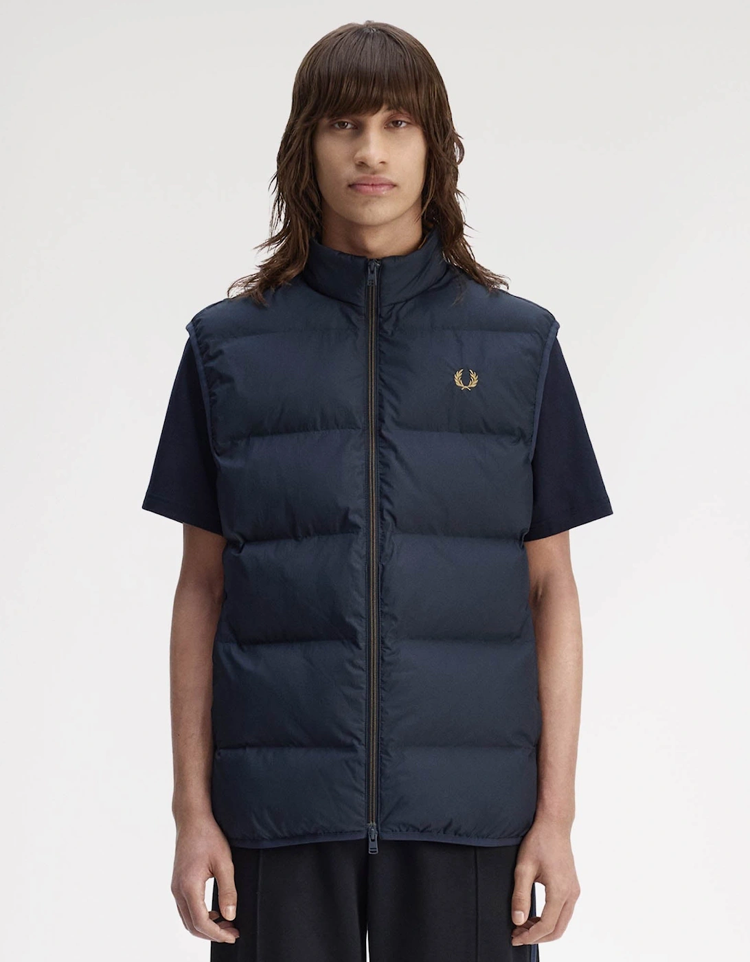 Mens Padded Gilet - Navy 608, 9 of 8
