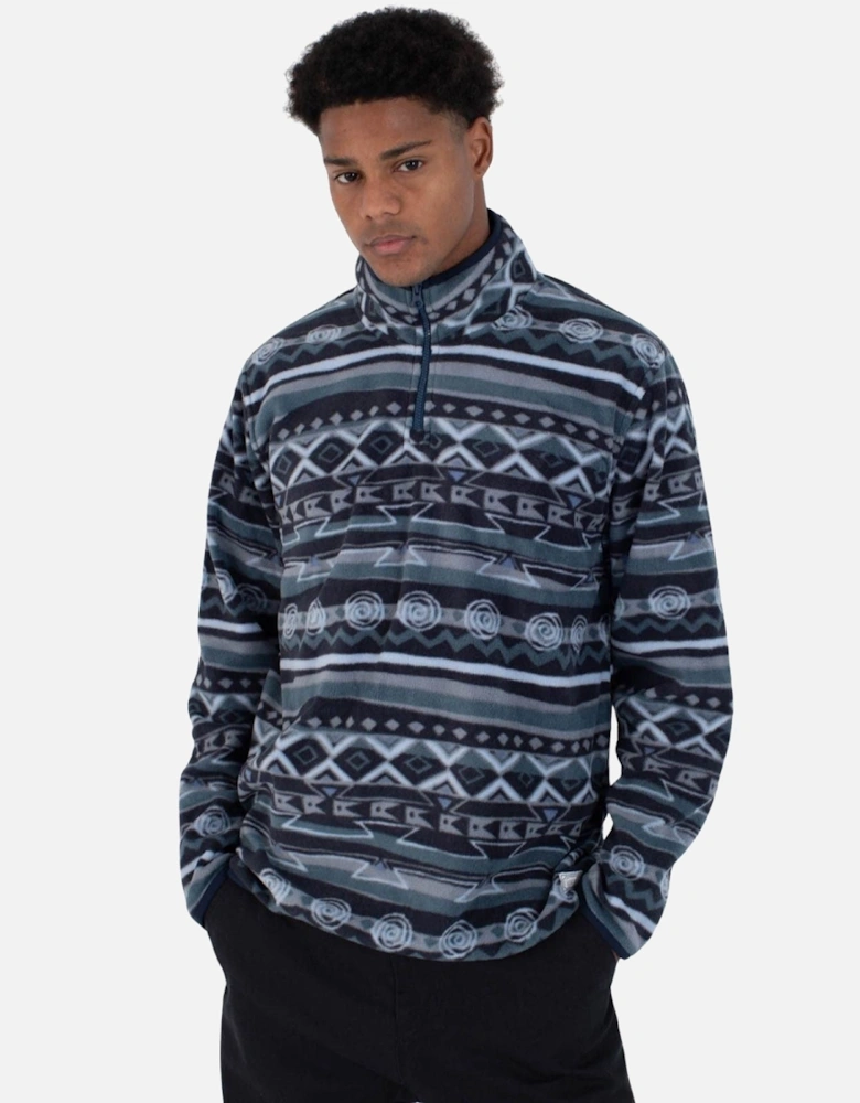 Mens Mesa Windchill High Collar Half Zip Fleece