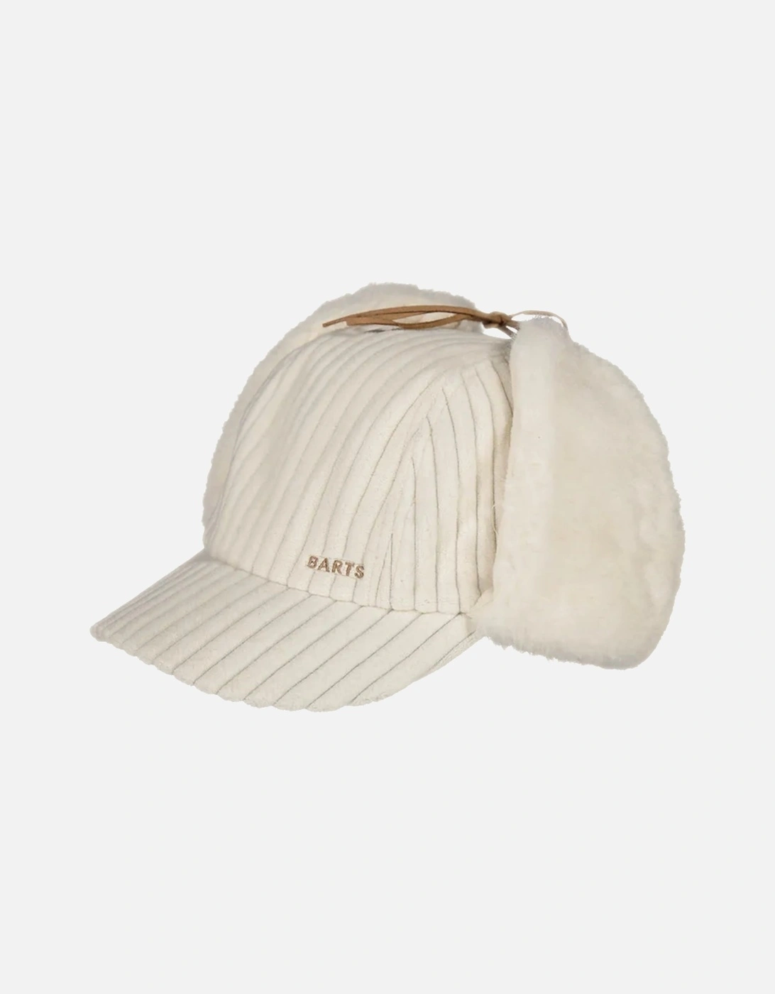 Womens Sunnaha Faux Fur Ear Flaps Baseball Cap, 2 of 1