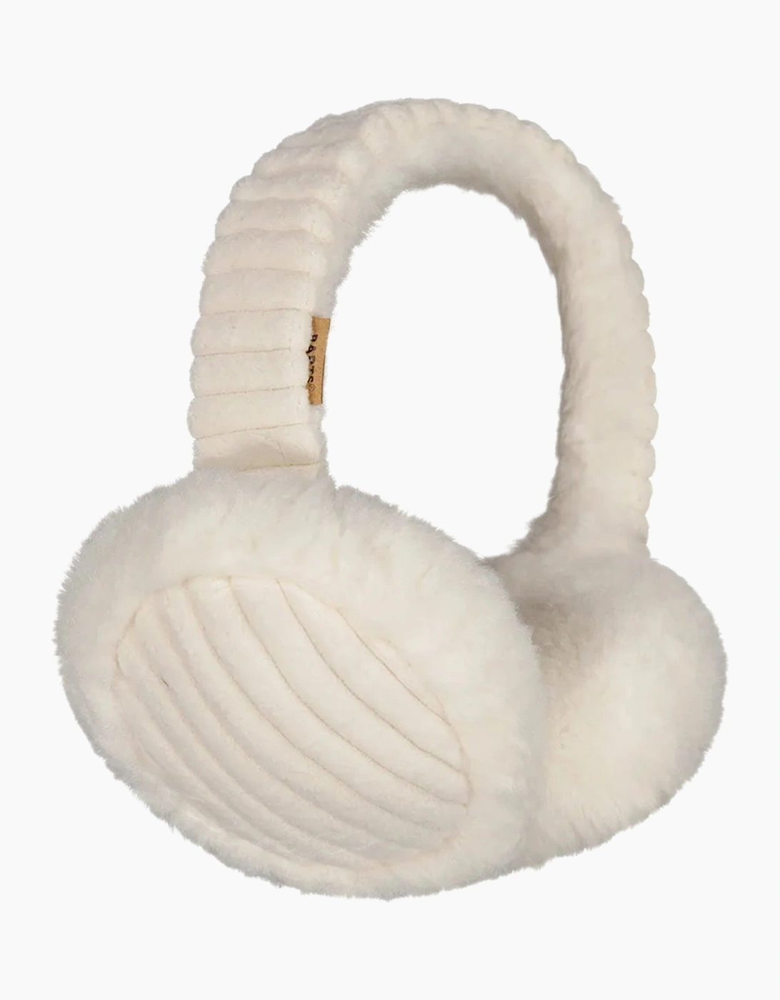 Barts Unisex Cream Womens Sunnaha Faux Teddy Earmuffs - Size: One Size Kids
