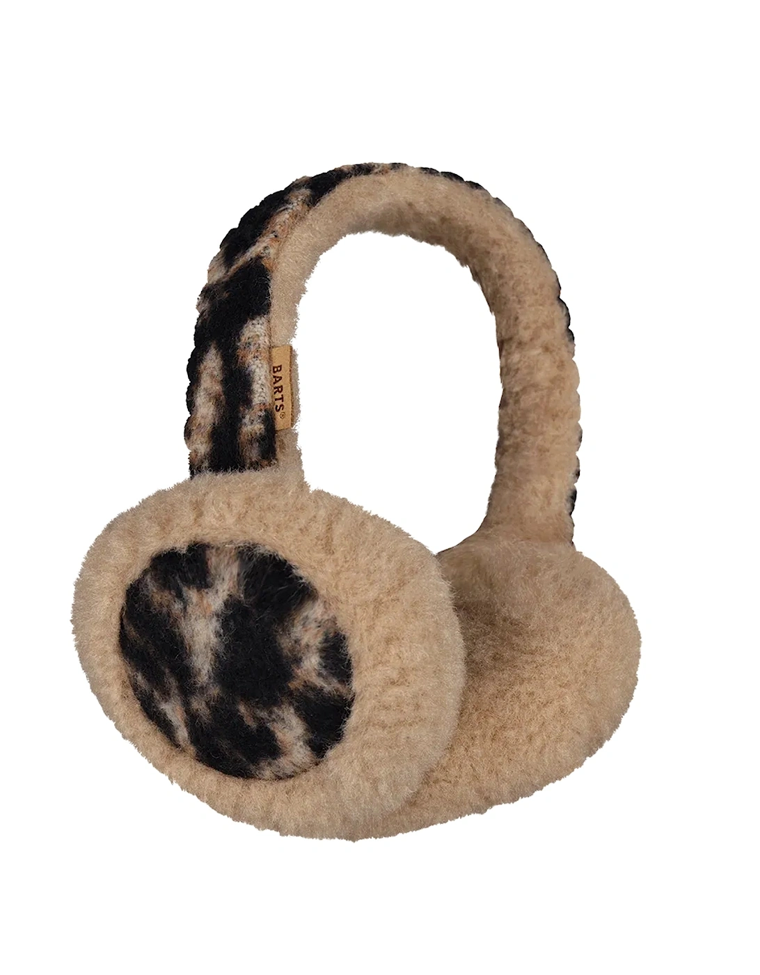 Womens Sunnaha Faux Teddy Earmuffs, 2 of 1