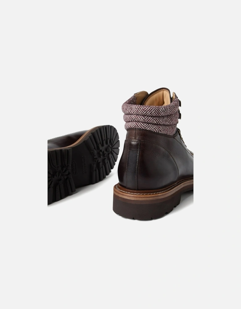 Leather Ankle Boots Brown