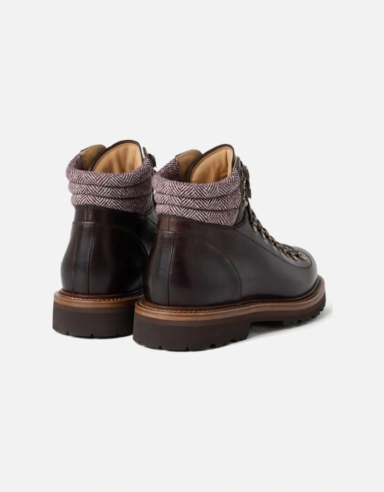 Leather Ankle Boots Brown