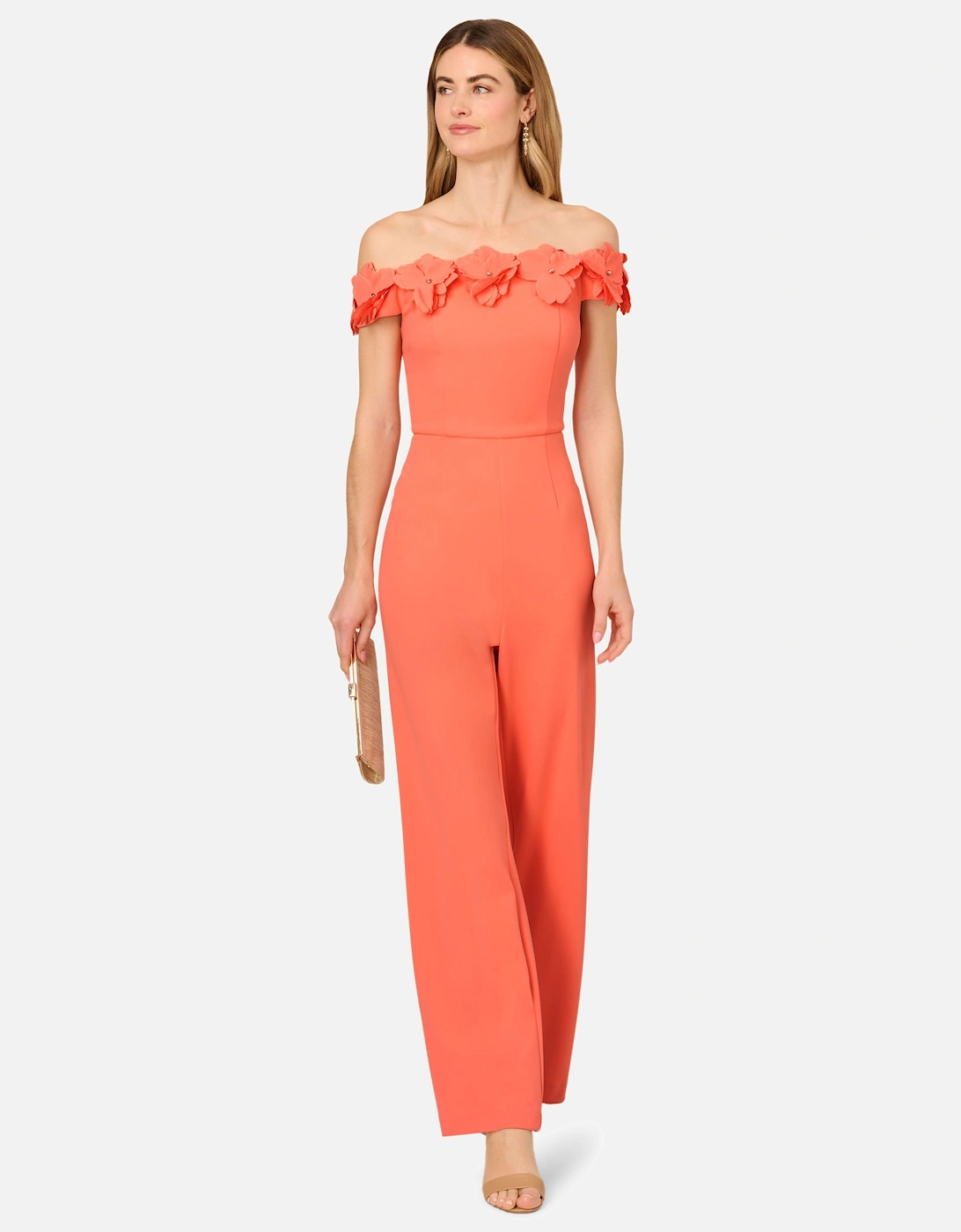 Crepe Rosette Jumpsuit, 2 of 1