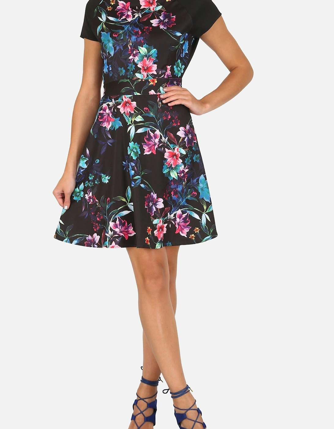 Floral Raglan Dress, 2 of 1