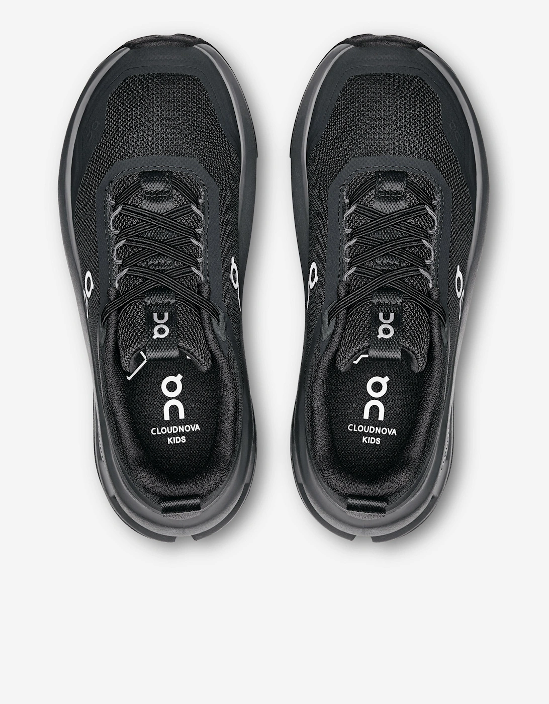Kids Cloudnova Trainers in Black