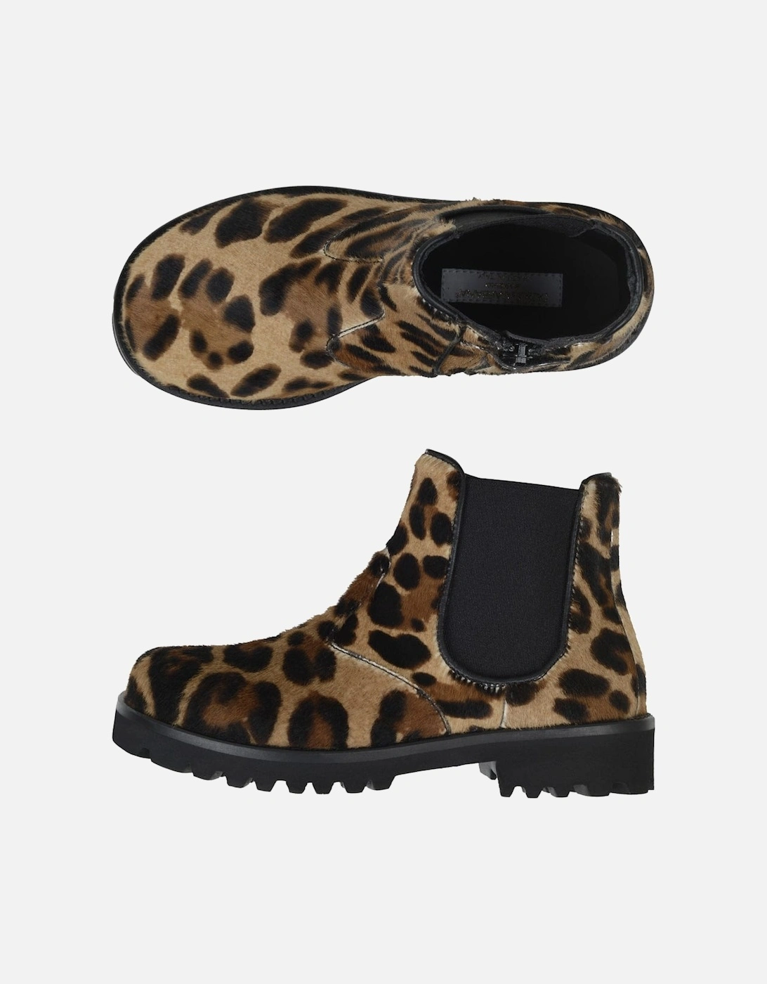 Girls Leopard Boots