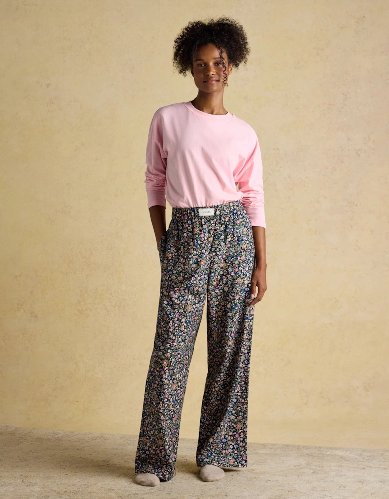 STELLA Womens Pyjama Bottoms Navy/Pink