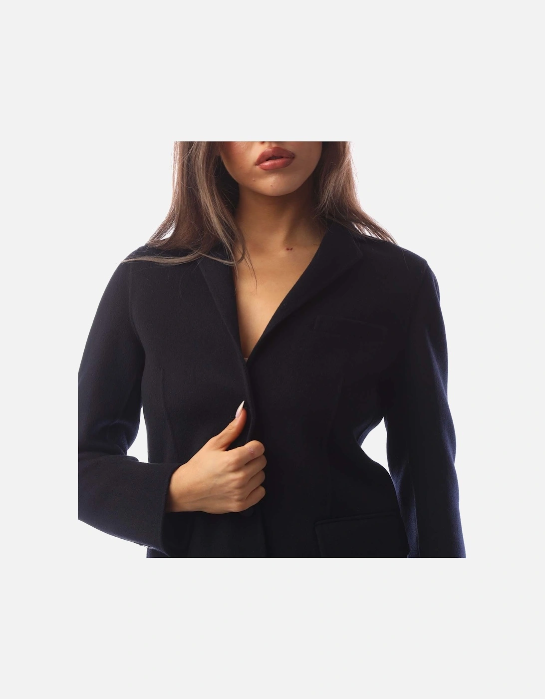 Lapelled Mid-Length Coat