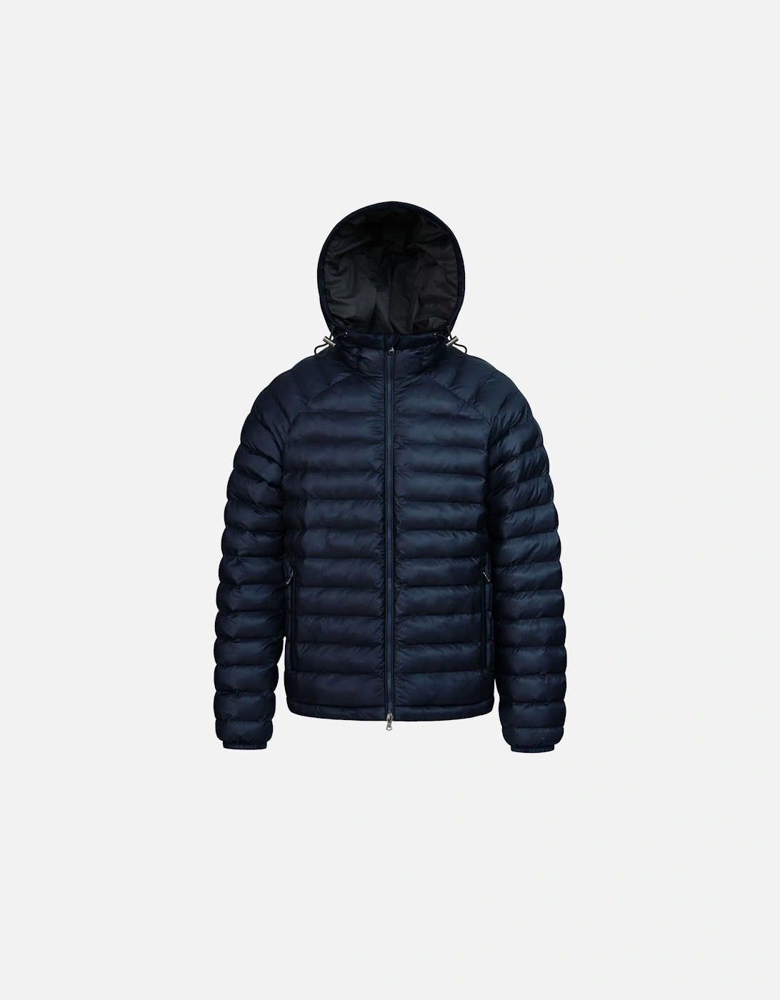 HOODED RIPSTOP MICRO PUFFER JACKET NAVY, 5 of 4
