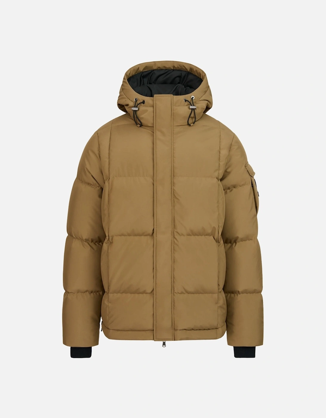 ALPHA PUFFER JACKET LIGHT BROWN, 6 of 5