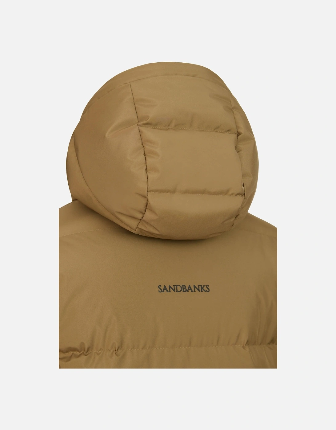 ALPHA PUFFER JACKET LIGHT BROWN