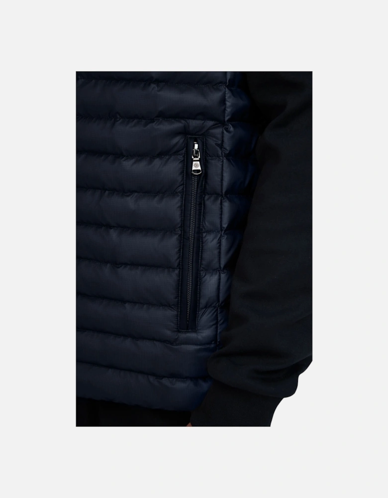 RIPSTOP MICRO PUFFER GILET NAVY