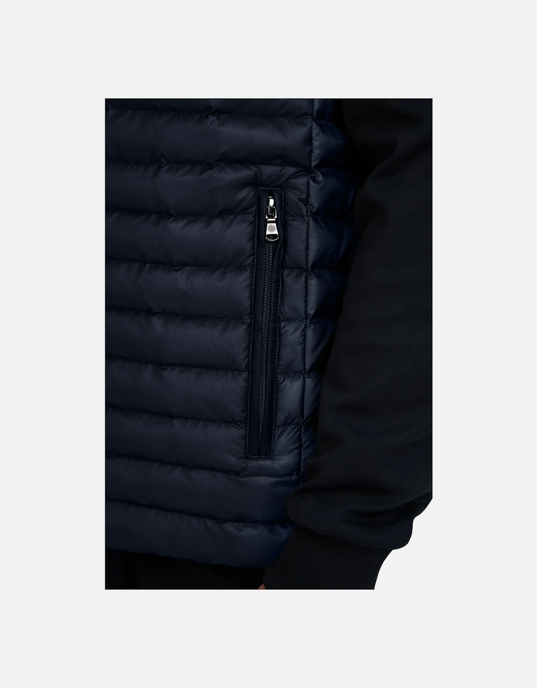 RIPSTOP MICRO PUFFER GILET NAVY