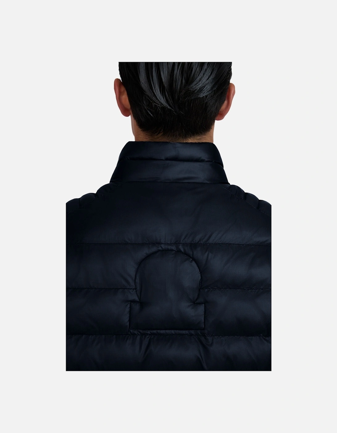 RIPSTOP MICRO PUFFER GILET NAVY