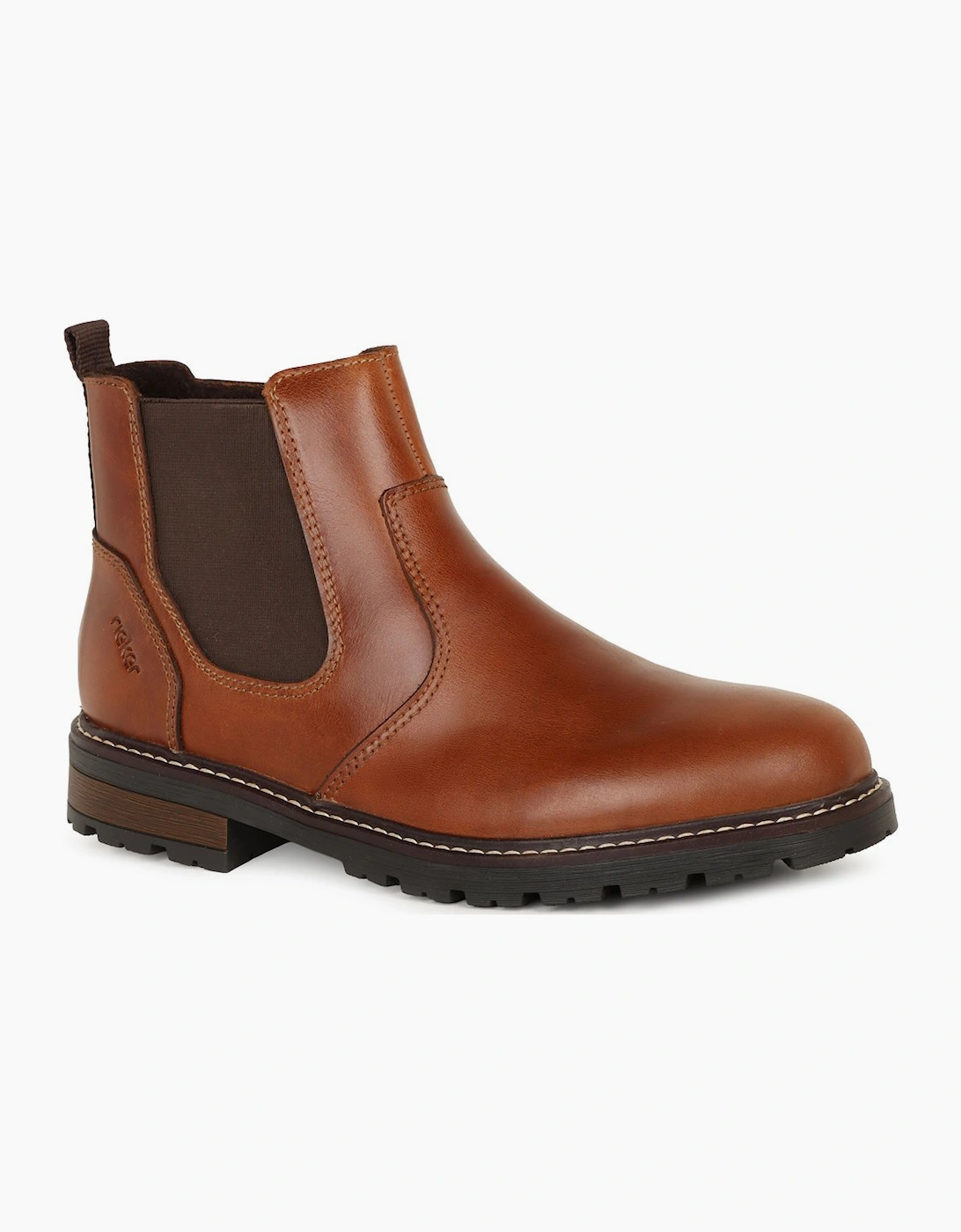 Rieker Men's Brown Dallas Chelsea Boots  10.5 Size 10.5