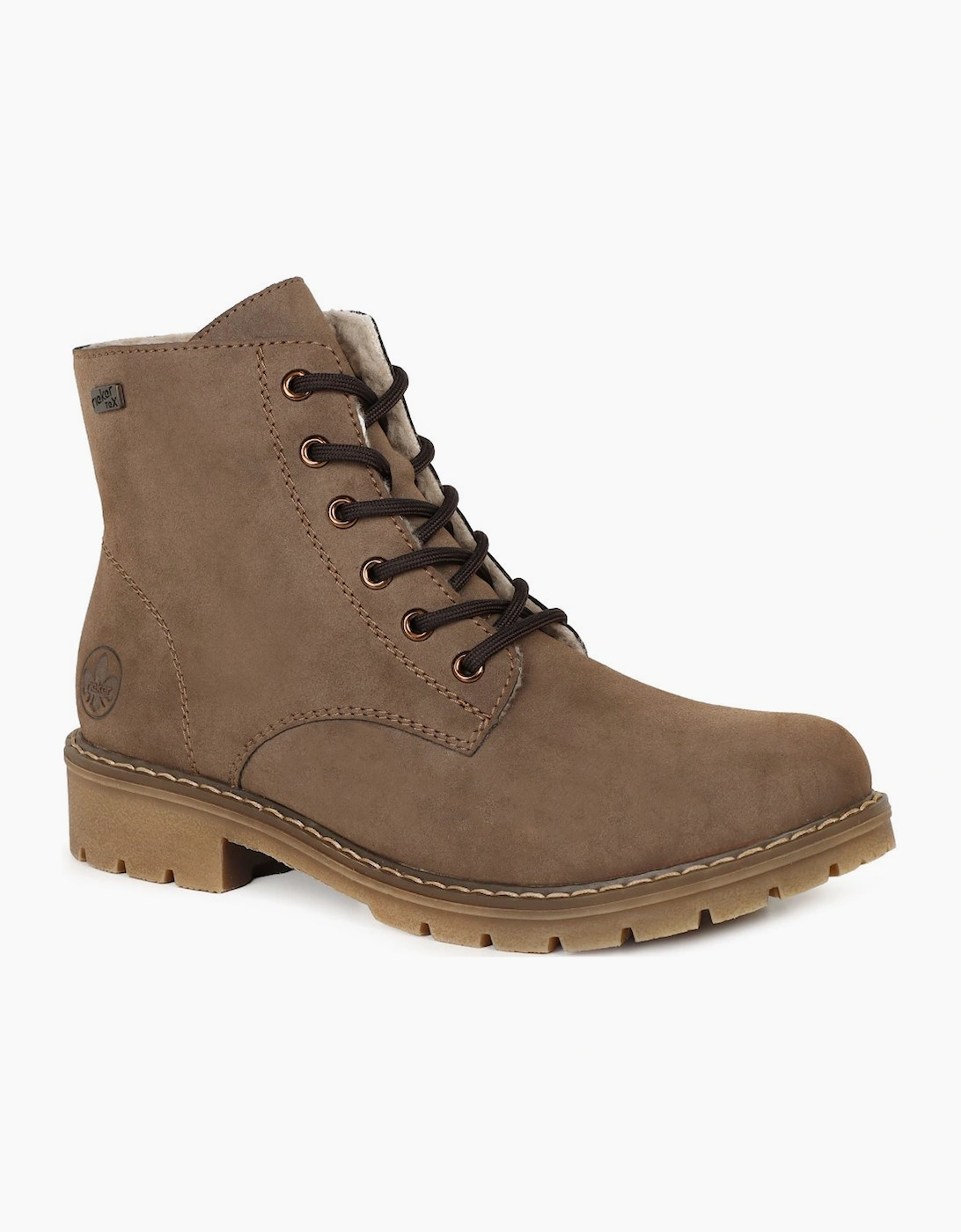Rieker Women's Brown Helmsley Ankle Boots - Size: 6.5