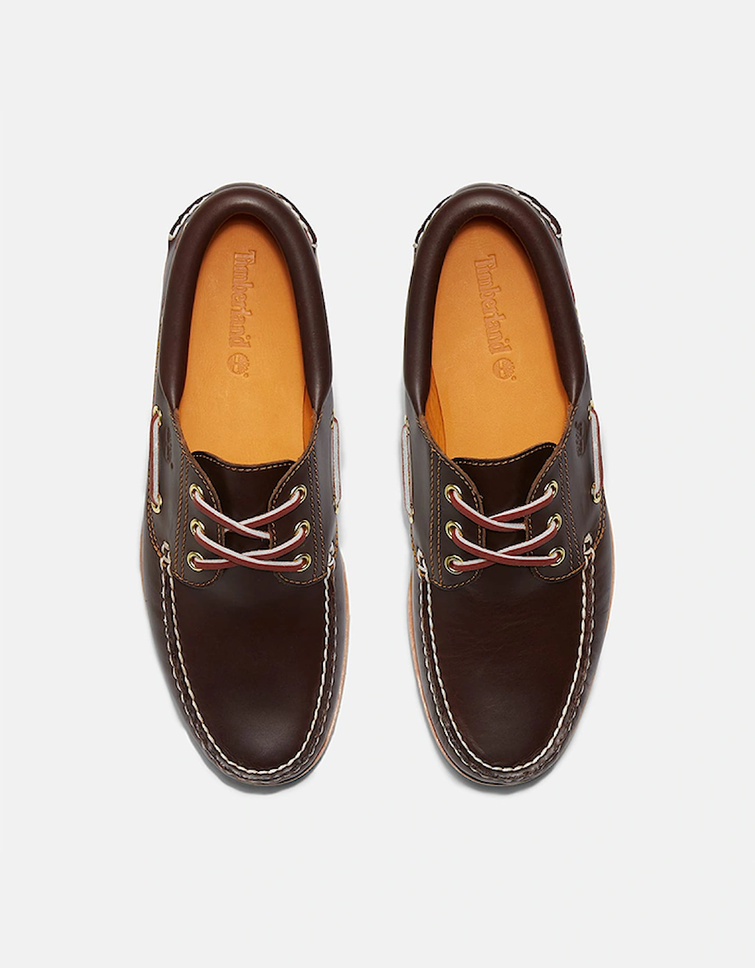 Timberland® Authentic 3-Eye Lug Handsewn Boat Shoe