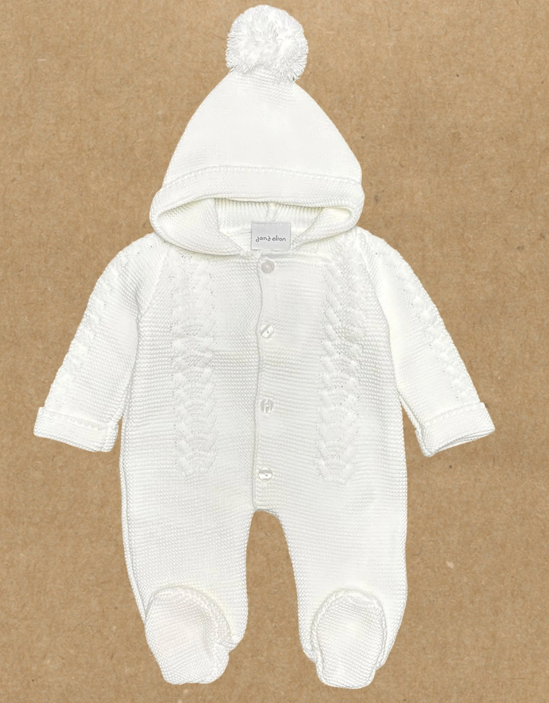 White Knit Pramsuit, 2 of 1