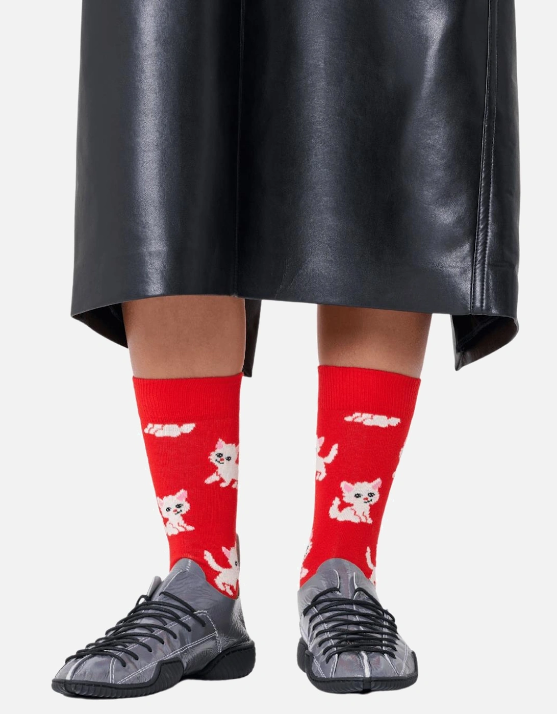 Kitten Socks, Red