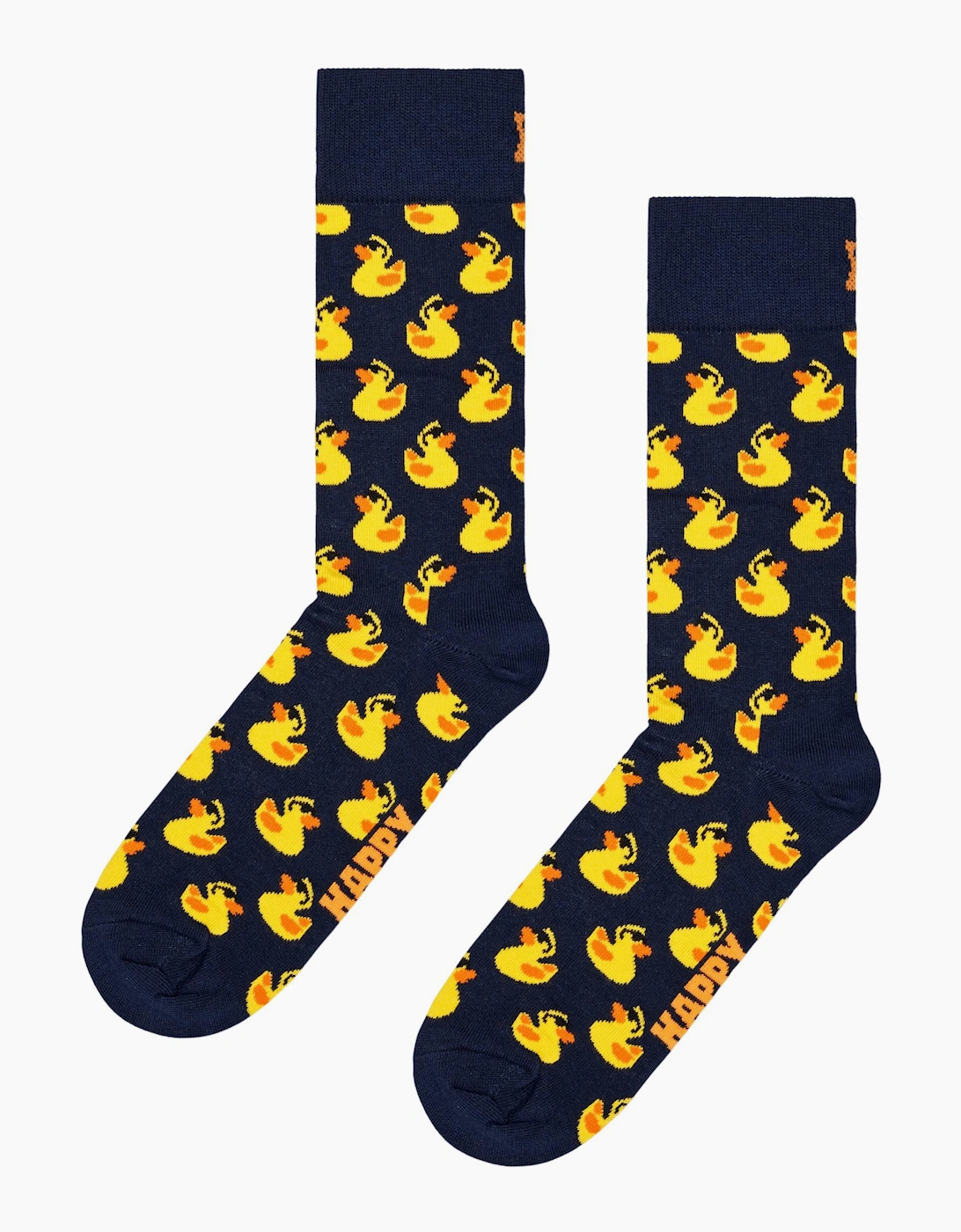 Happy Socks Women's Navy Rubber Duck Socks, - Size 6/5.5/5/3/3.5/4/4.5/7/6.5