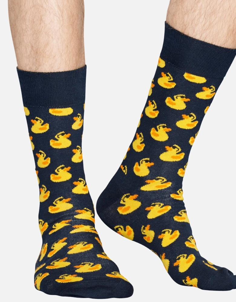 Rubber Duck Socks, Navy