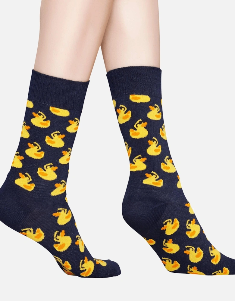 Rubber Duck Socks, Navy