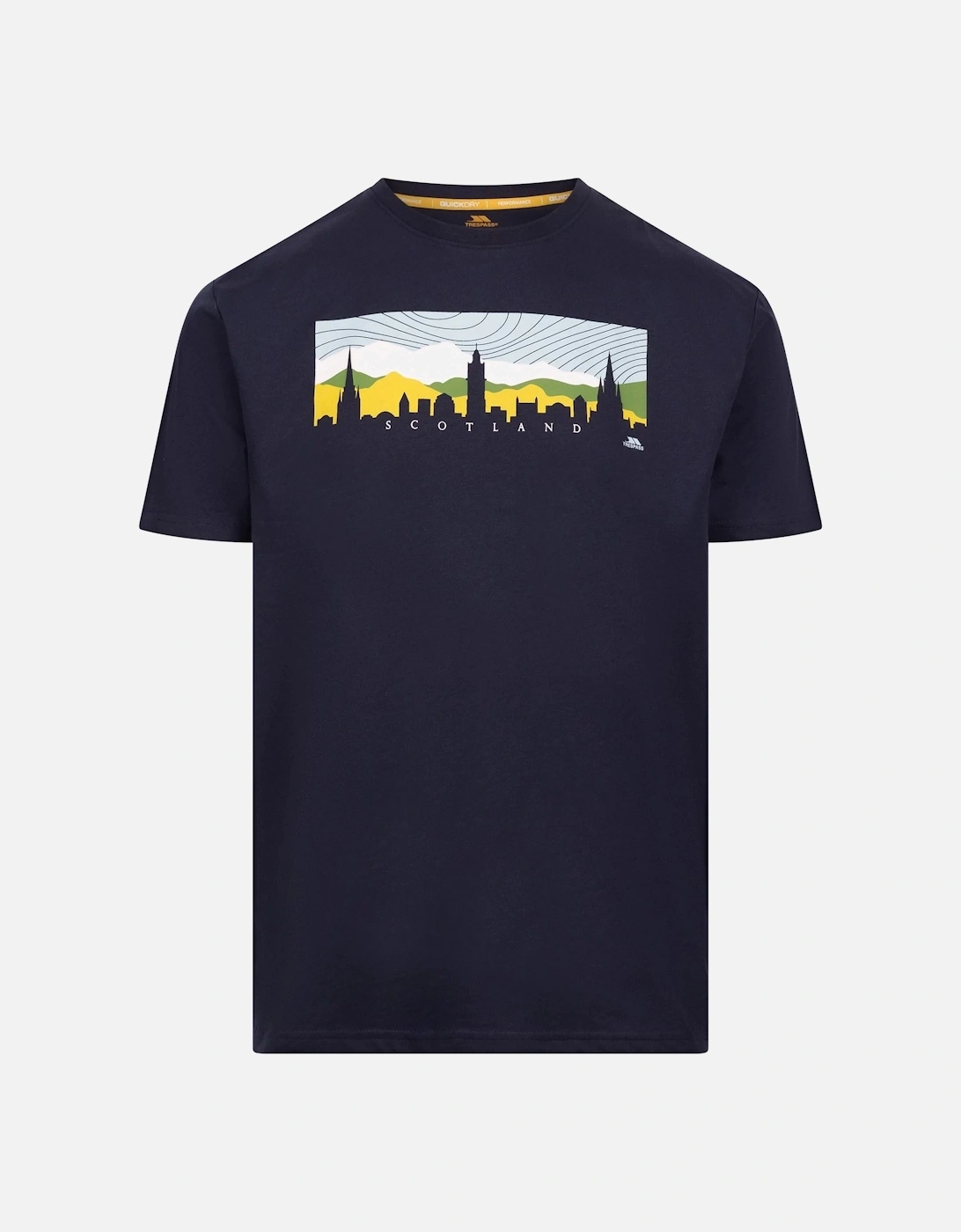 Mens Adon Round Neck T-Shirt, 4 of 3