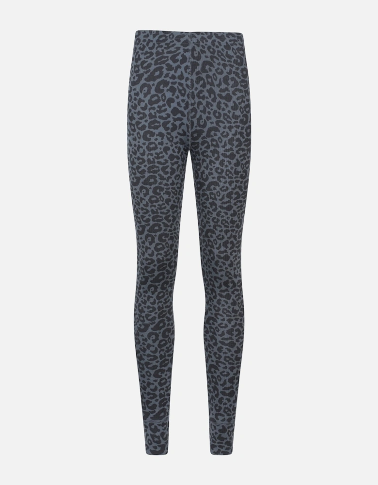 Womens/Ladies Talus Leopard Print Thermal Leggings
