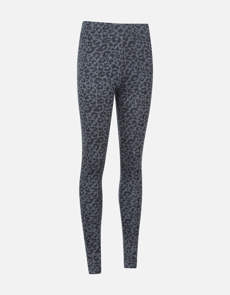 Womens/Ladies Talus Leopard Print Thermal Leggings