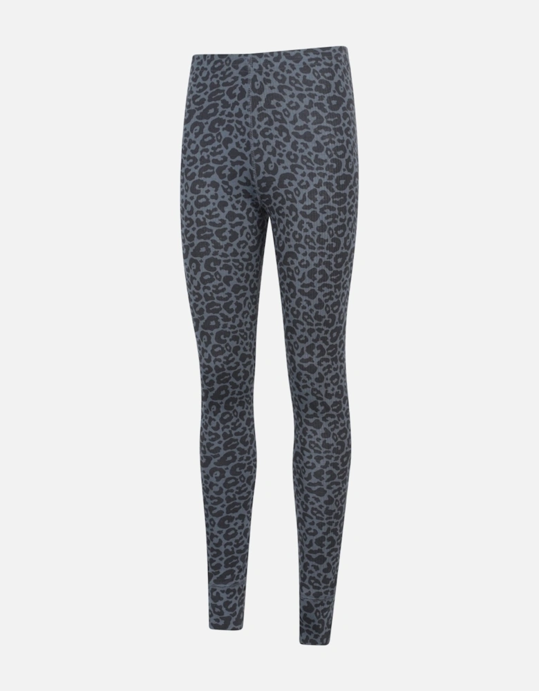 Womens/Ladies Talus Leopard Print Thermal Leggings
