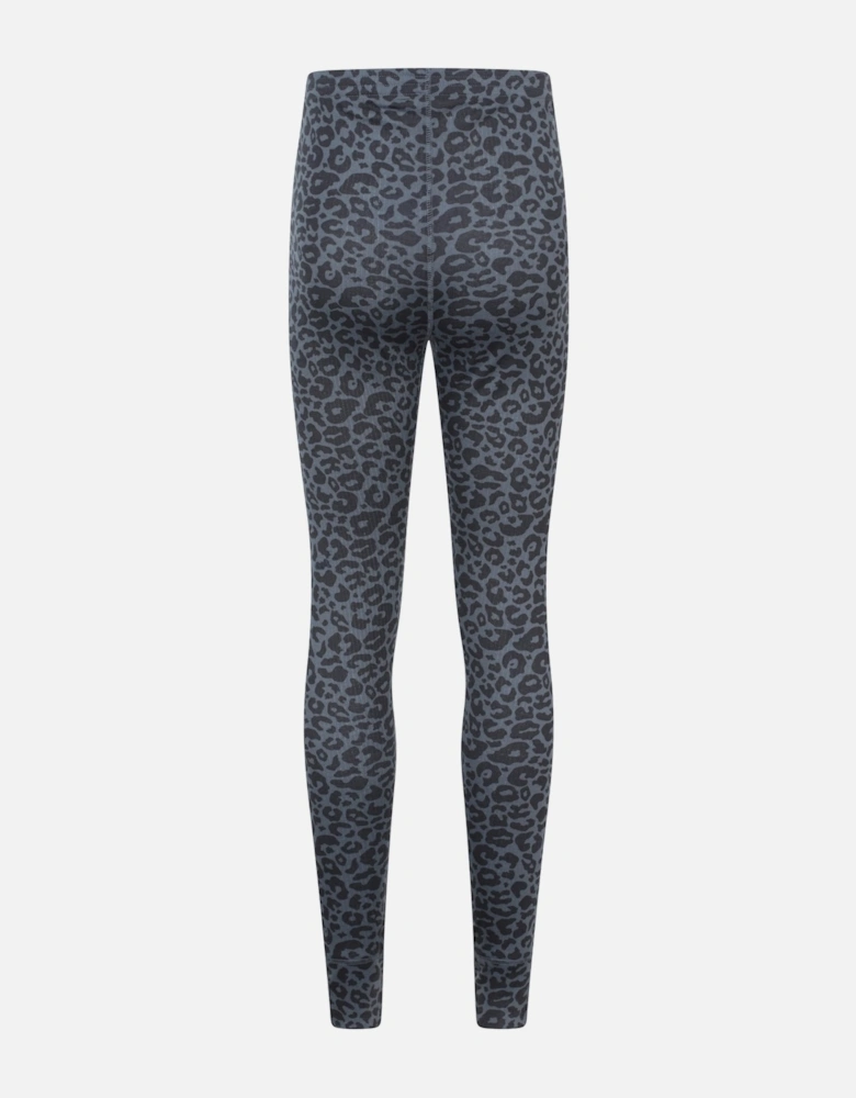 Womens/Ladies Talus Leopard Print Thermal Leggings