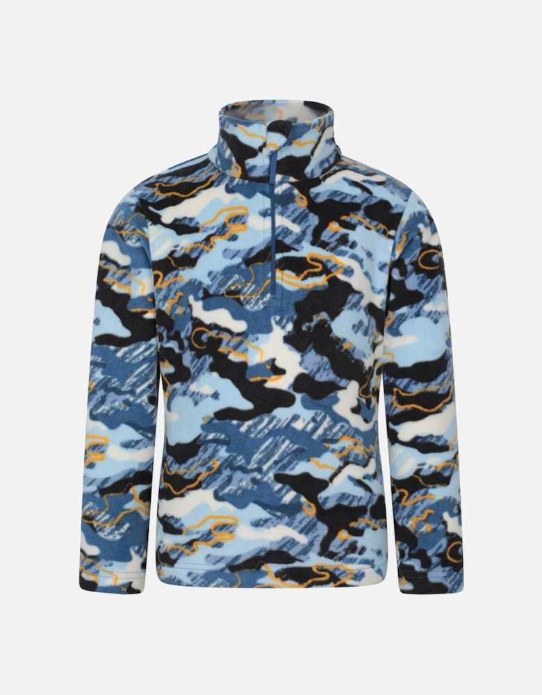 Childrens/Kids Pursuit Microfleece Half Zip Fleece
