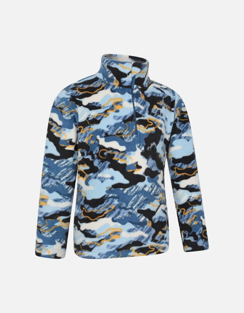 Childrens/Kids Pursuit Microfleece Half Zip Fleece