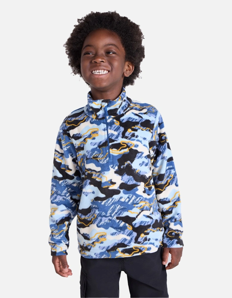 Childrens/Kids Pursuit Microfleece Half Zip Fleece