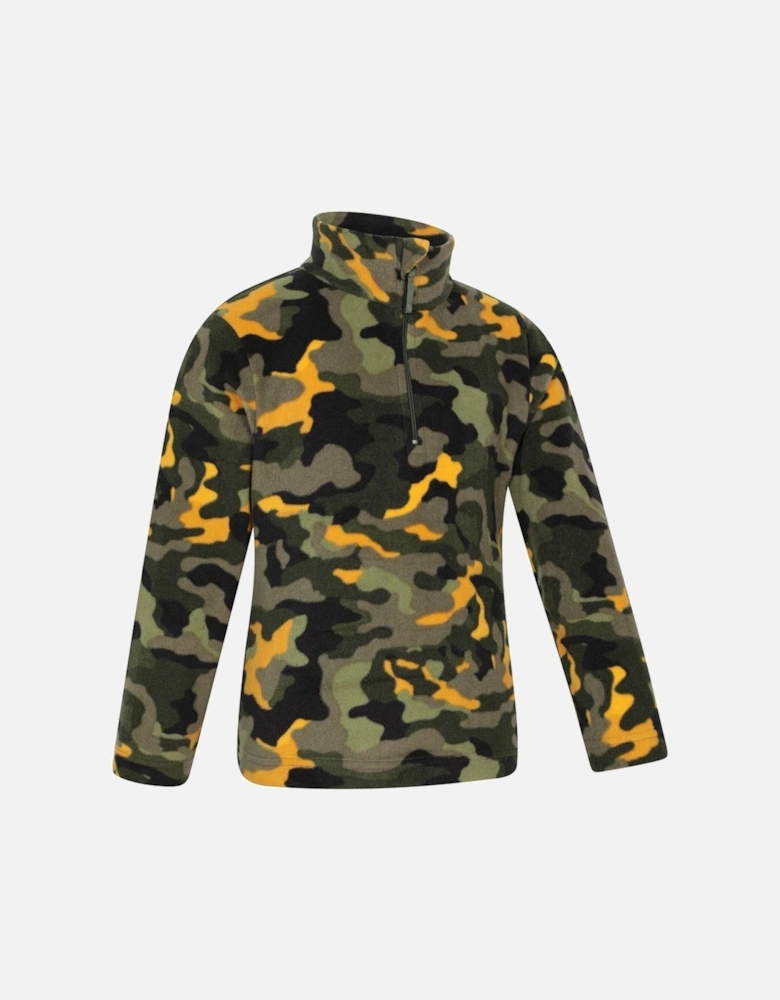 Childrens/Kids Pursuit Microfleece Half Zip Fleece