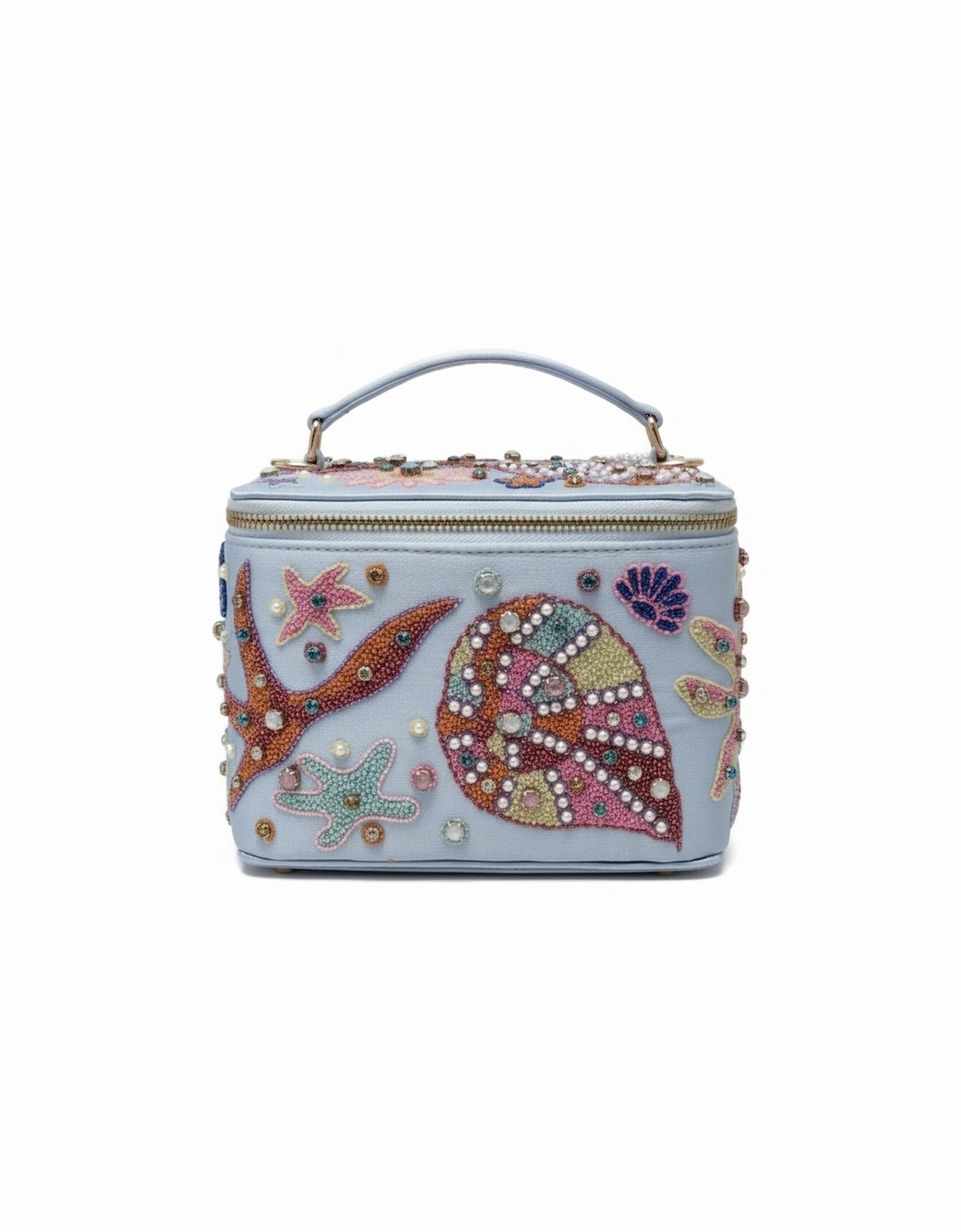 Selene Vanity Blue Makeup Bag, 3 of 2