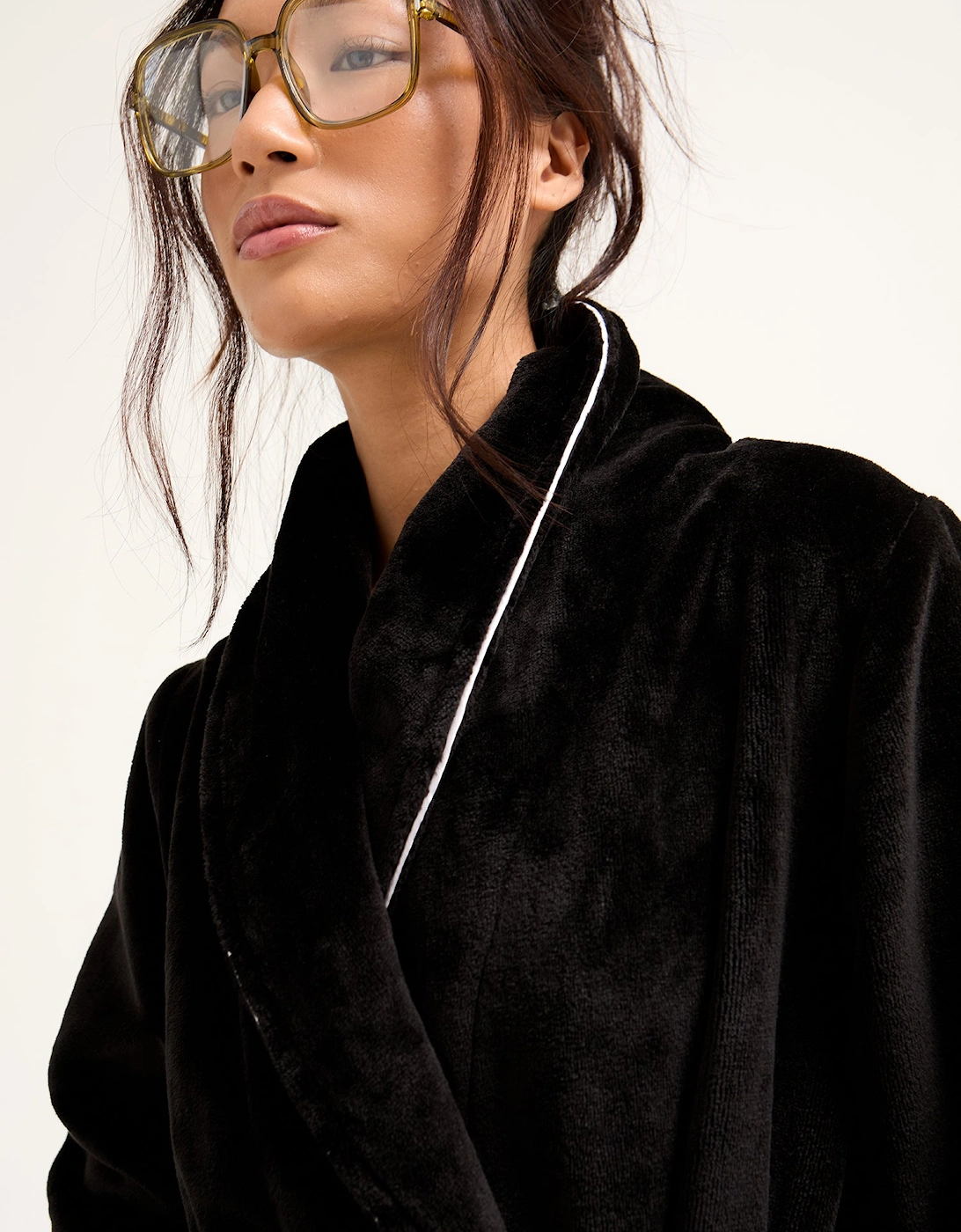 Super Plush Robe in Black