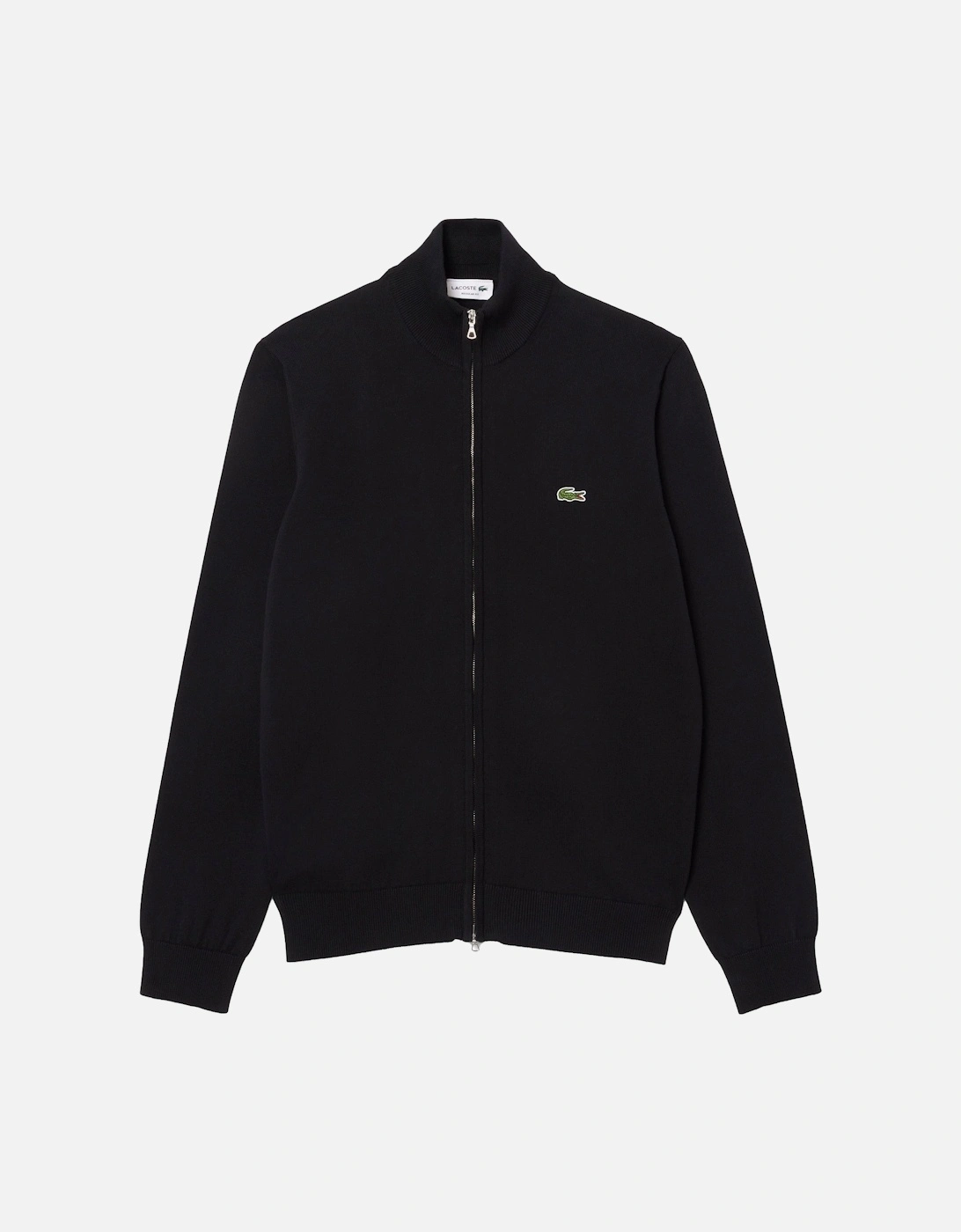 AH1957 Full Zip High Neck Cotton Knit, 4 of 3