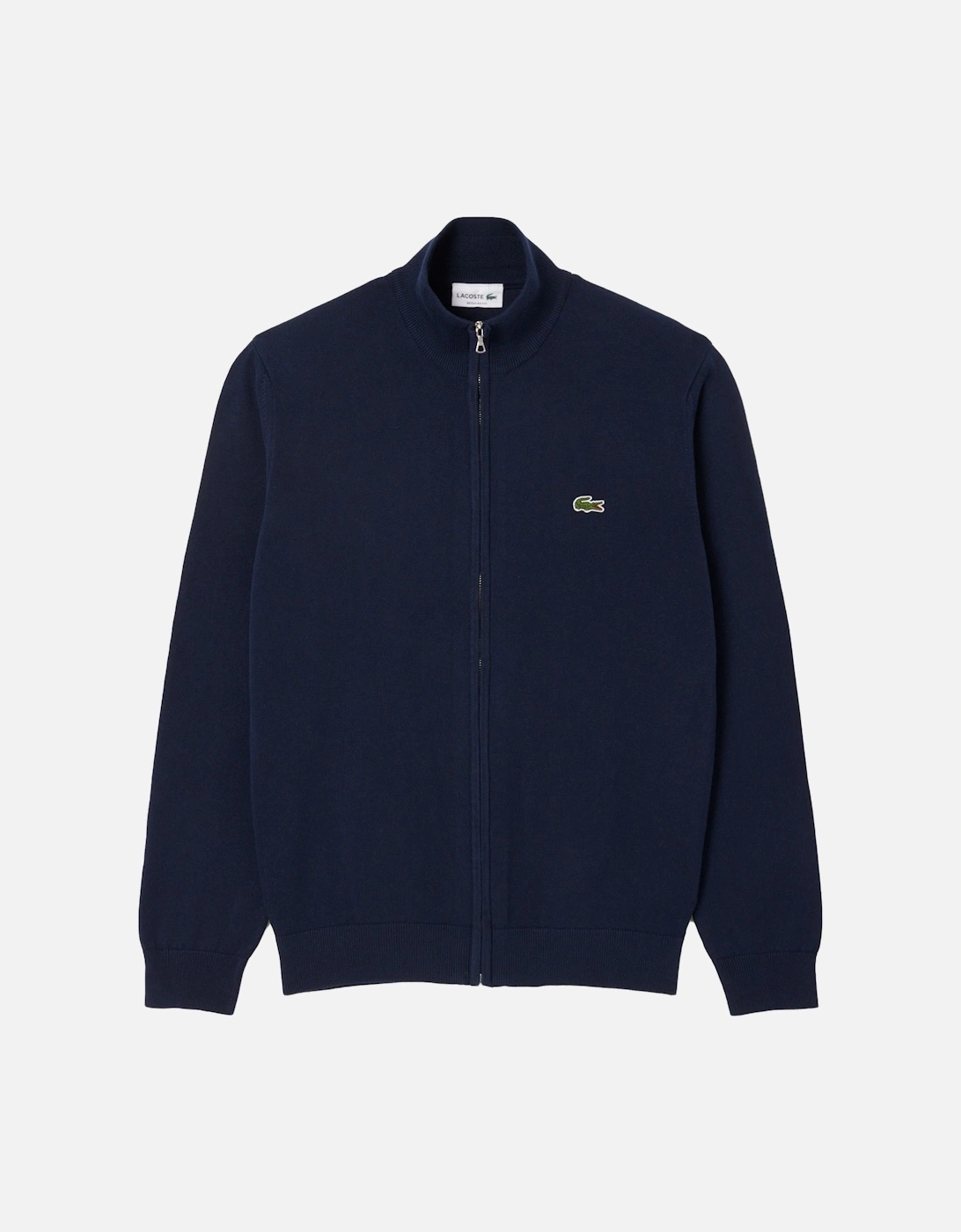 AH1957 Full Zip High Neck Cotton Knit, 2 of 1