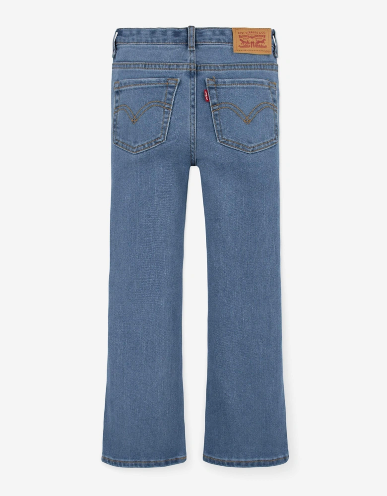 Girls 726 High Rise Flared Jeans in Blue