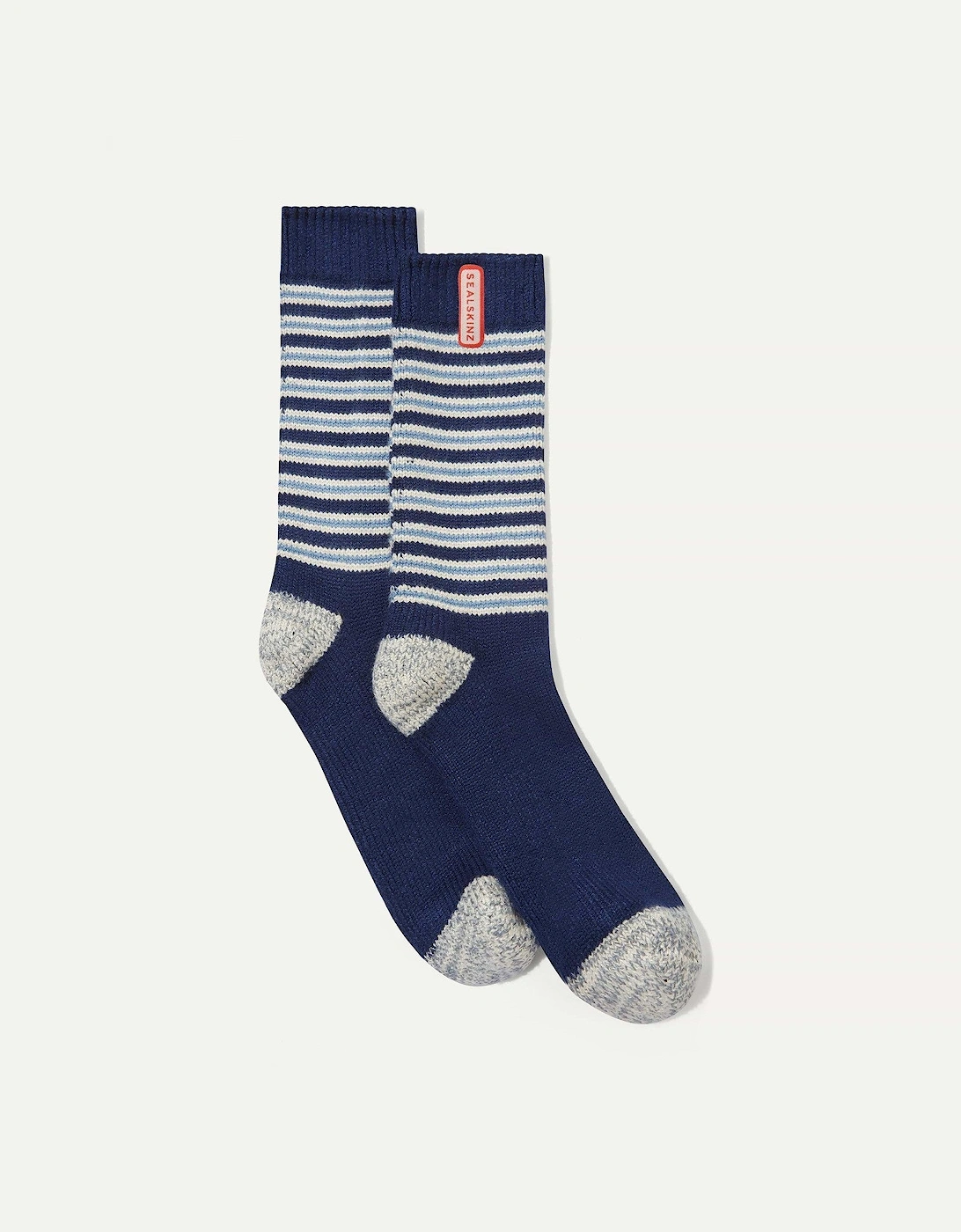SealSkinz Men's Sealskinz Unisex Oby Bamboo Mid Length Crew Socks - Navy