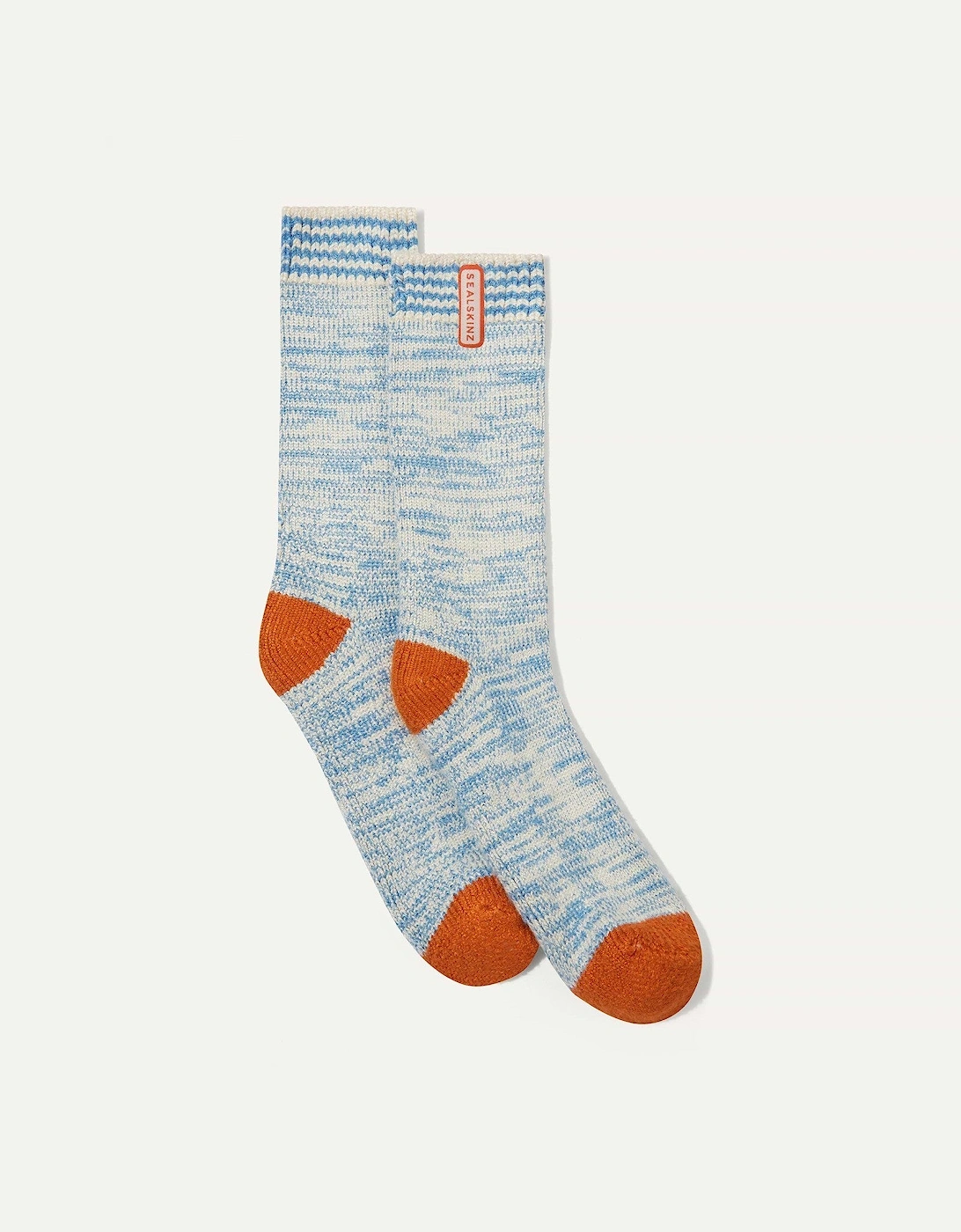 Unisex Cordwell Bamboo Mid Length Crew Socks, 2 of 1