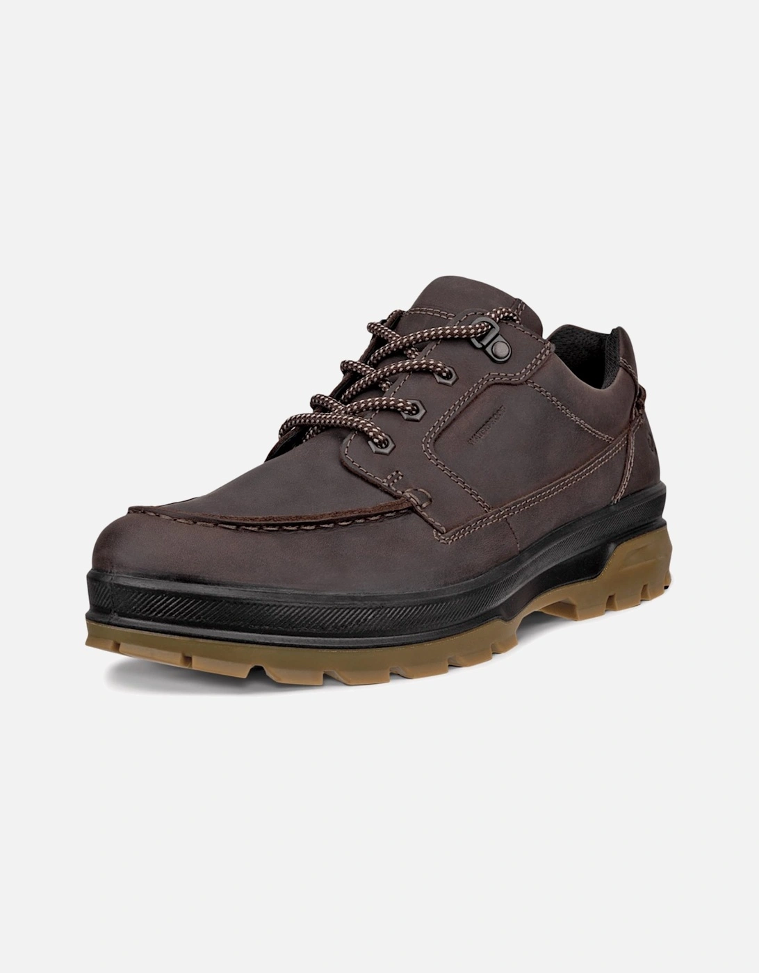 Mens Rugged Track Moc Toe Waterproof Walking Shoes, 2 of 1