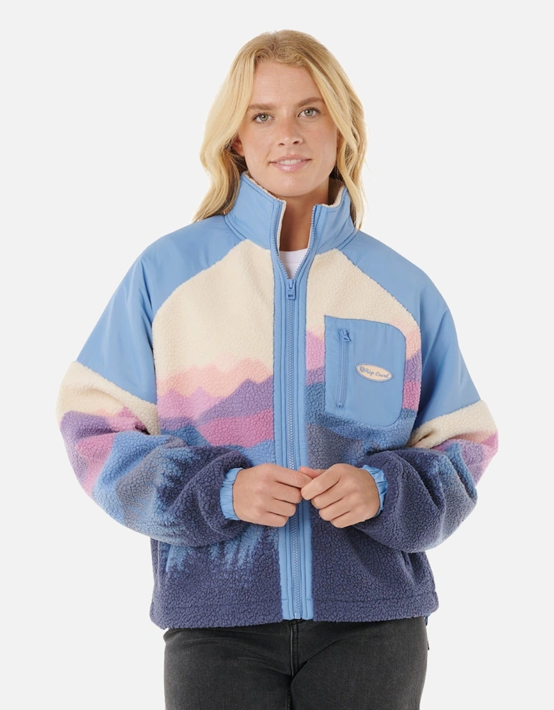 Rip Curl Womens Oceanic Polar Full Zip Fleece
