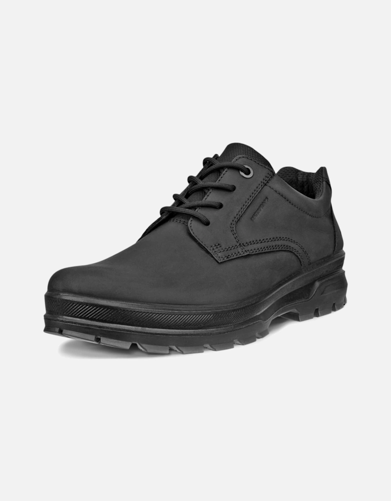 Mens Rugged Track Plain Toe Waterproof Walking Shoes