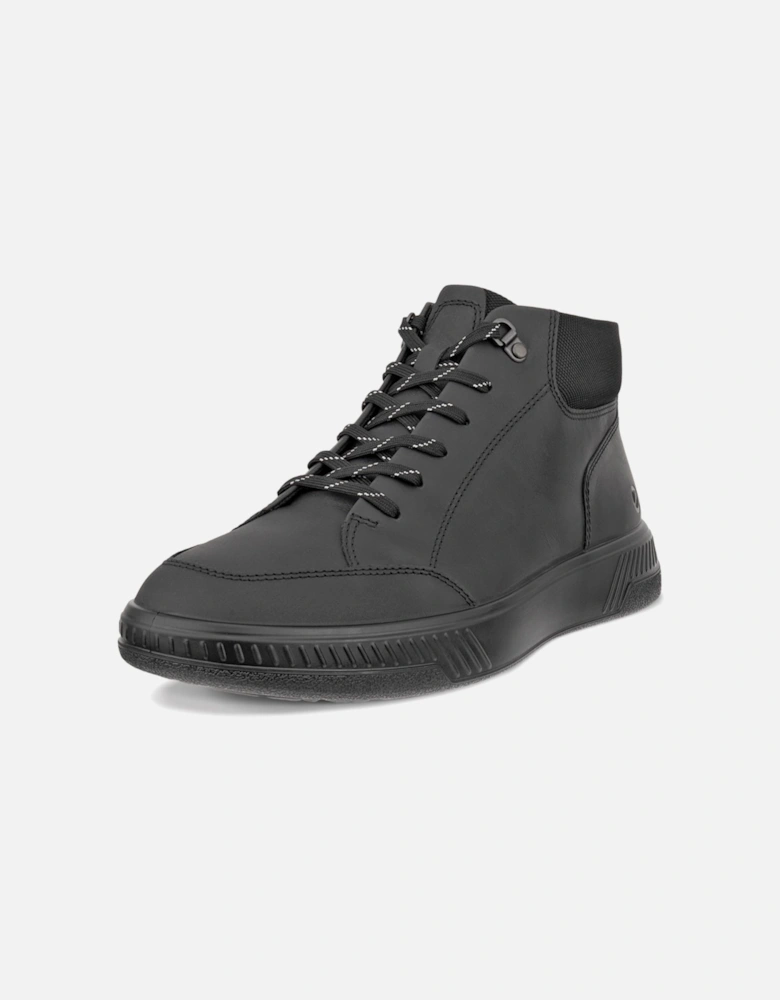 Mens Move Leather Ankle Boots