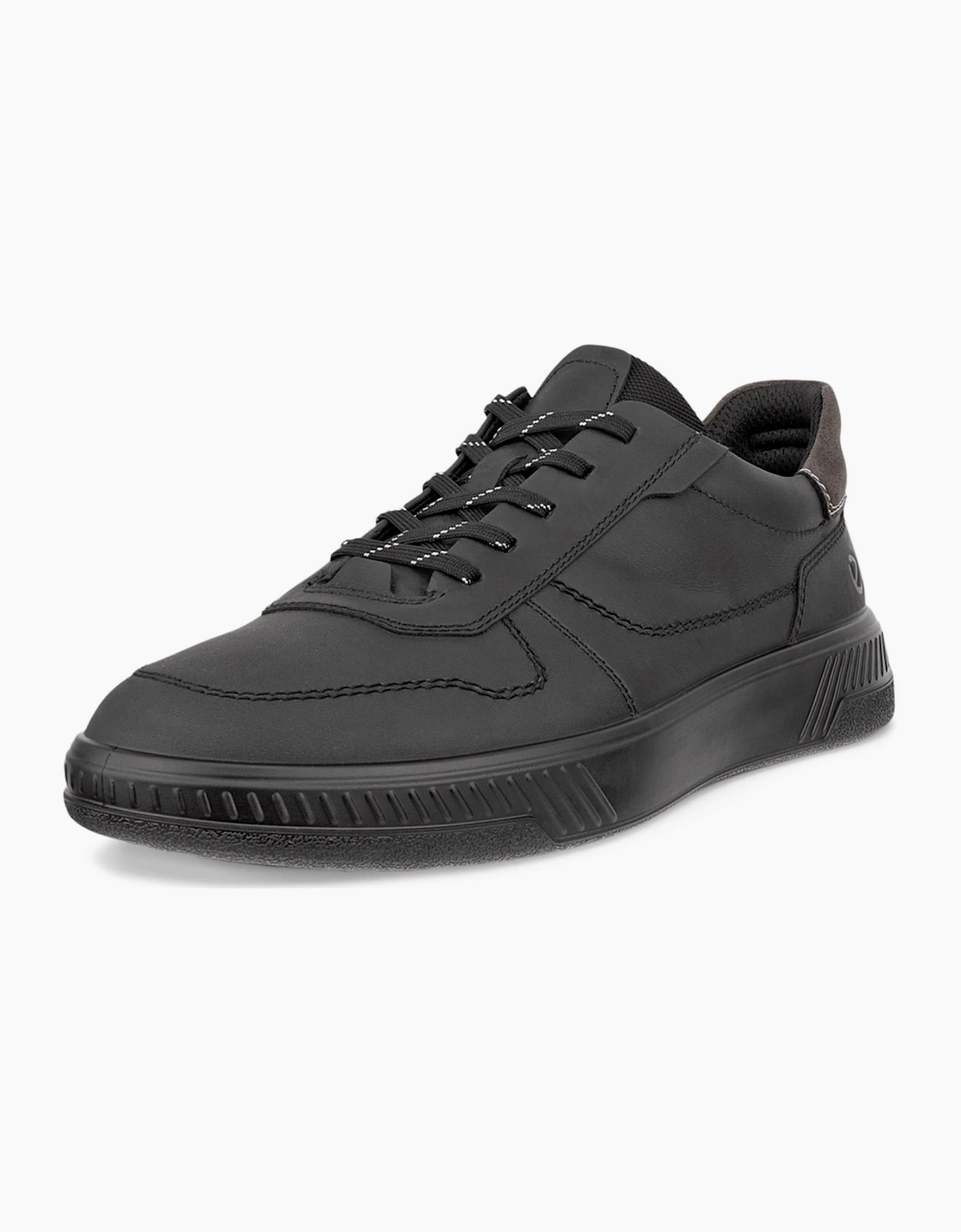 ECCO Men's ECCO Mens Move Full Grain Leather Trainers - Black