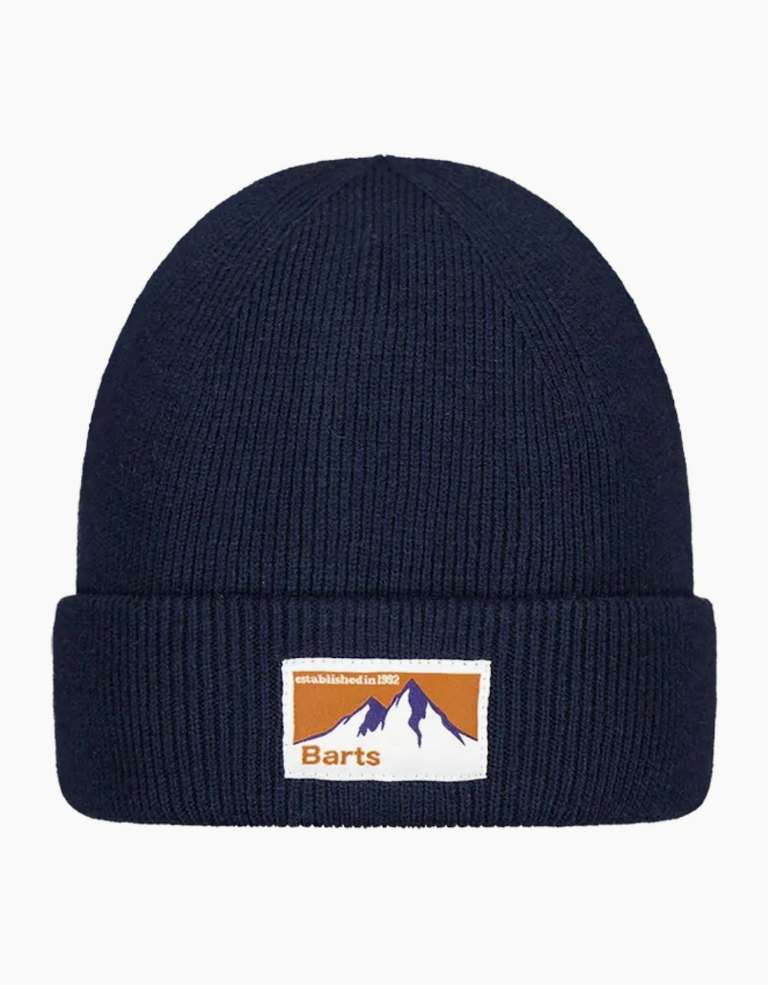 Barts Women's Navy Unisex Valgers Stretchy Beanie - Size: One Size